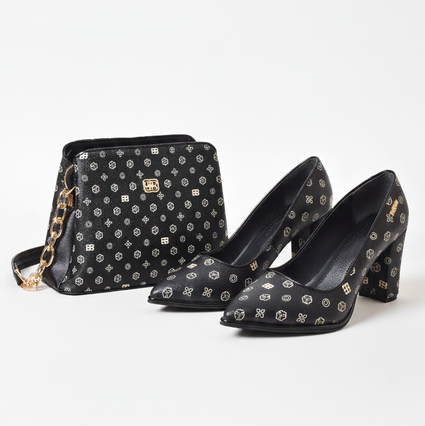 ست کیف و کفش زنانه مدل گلوری