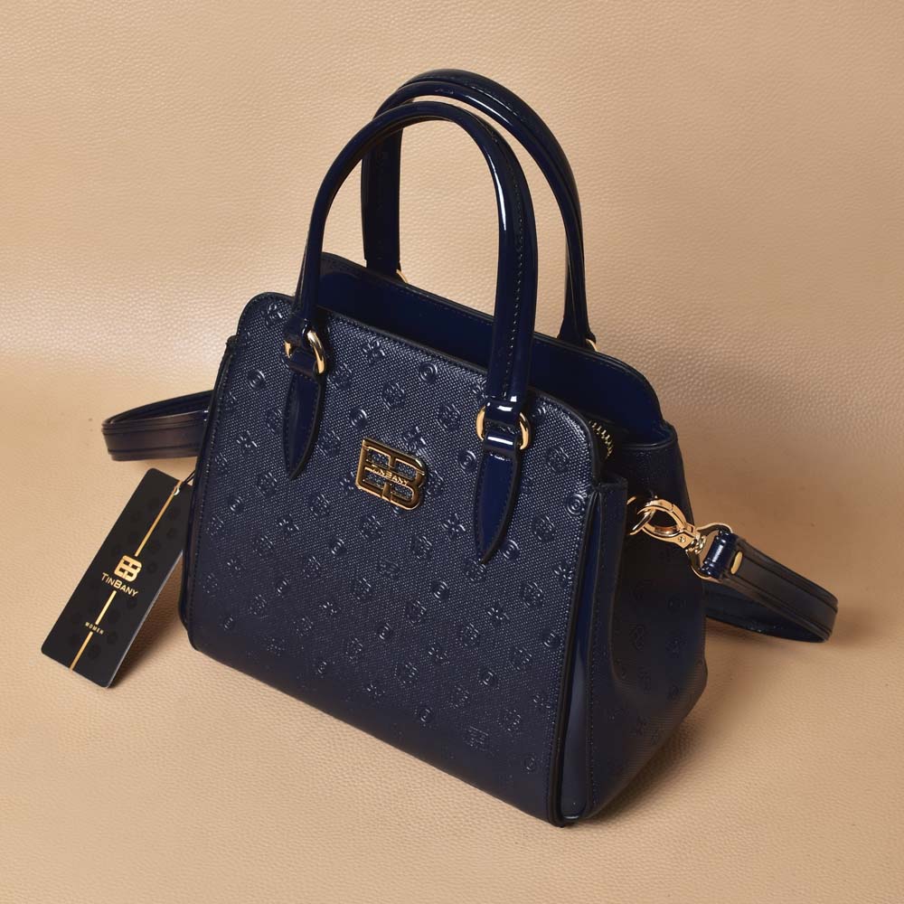 کیف زنانه مدل سالویا سرمه ای