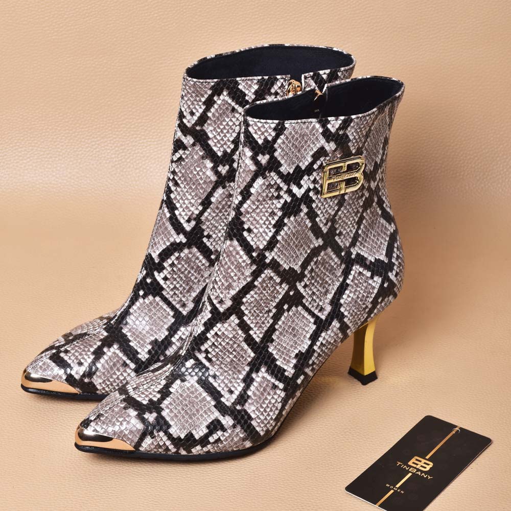 نیم بوت زنانه مدل ثمین