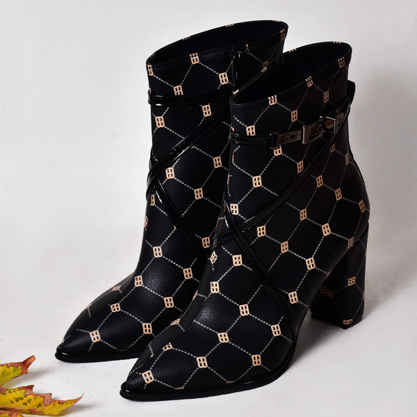 نیم بوت زنانه مدل کارولین