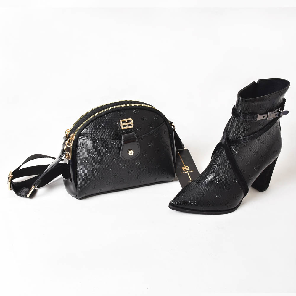 ست کیف و نیم بوت زنانه مدل لیبرا