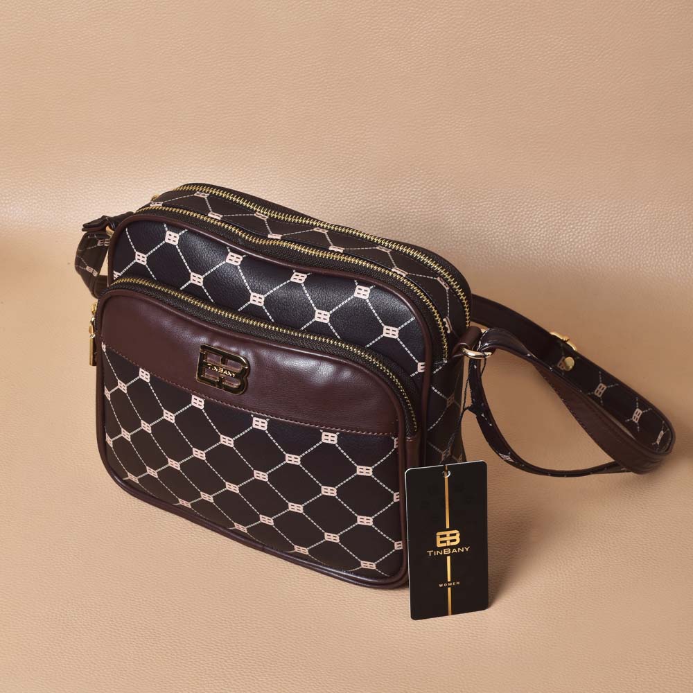 کیف زنانه مدل پینار قهوه ای
